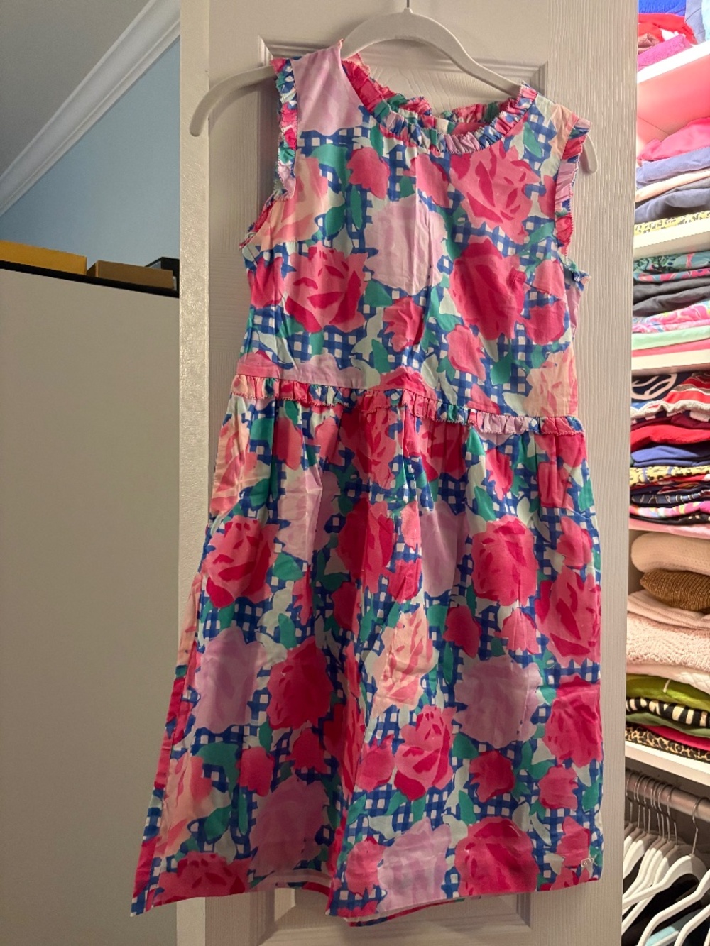 Vineyard Vines Derby girls dress 14 like new